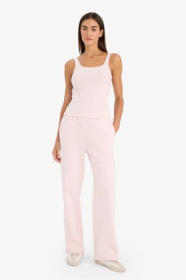 Slim Fit Dar Kesim Basic Düz Yuvarlak Yaka Fitilli Kaşkorse Atlet