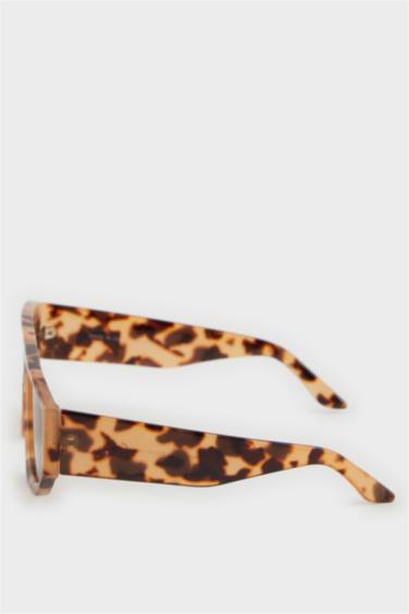 Lunettes de soleil rondes en métal pour femme