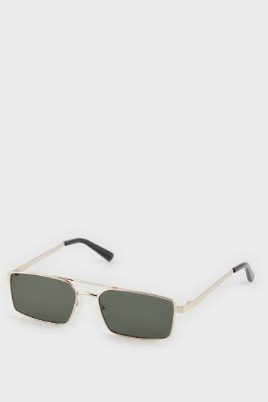 Женские круглые металлические солнечные очки