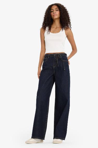 Wide Leg Long Jeans
