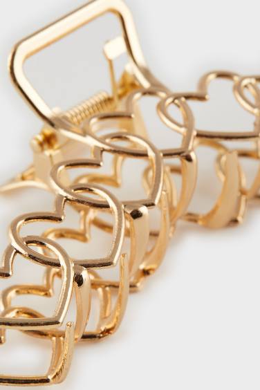 Woman Heart Hair Clip