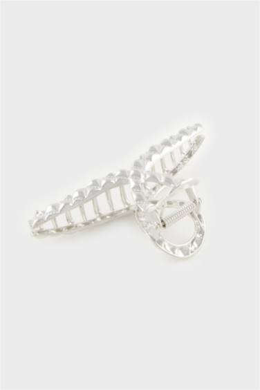 مشبك شعر نسائي فضي