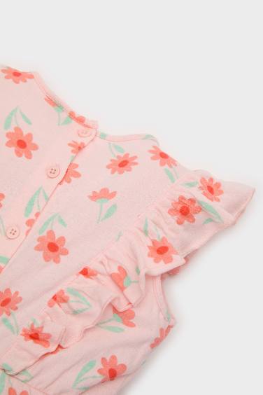 Baby Girl Floral Jumpsuit