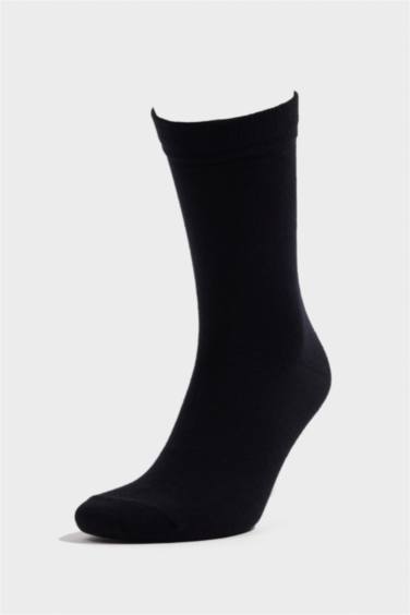 Erkek 7'li Pamuklu Uzun Çorap