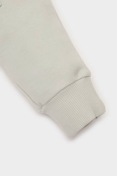 Pantalon Tissu Sweat Fin Jogging