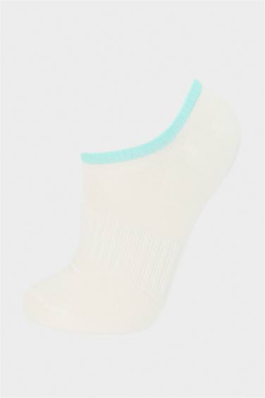 جوارب بنات قصيرة من قطن - 5 قطع