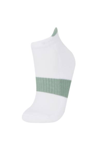 Kız Çocuk 5'li Pamuklu Patik Çorap