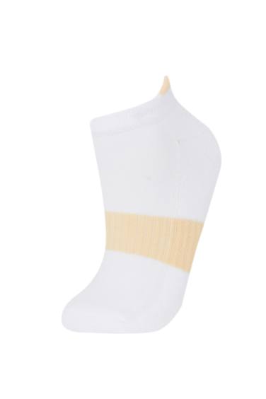 Kız Çocuk 5'li Pamuklu Patik Çorap