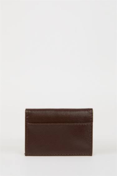 محفظة بطاقات رجالي جلد صناعي