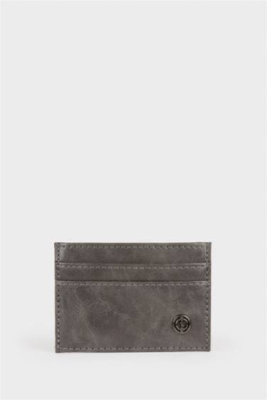 محفظة بطاقات رجالي جلد صناعي