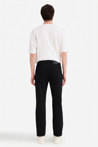 Sergio Regular Fıt Normal Bel Boru Paça Pantolon - Görsel 15