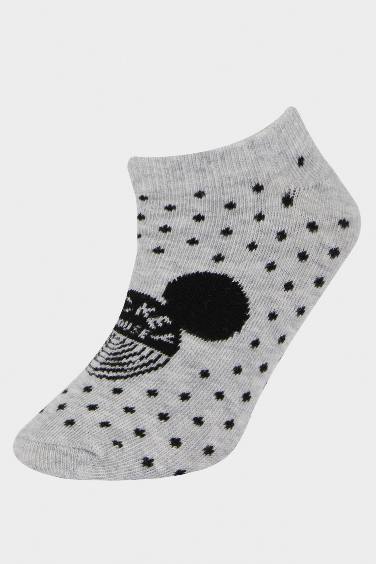 Girl Mickey & Minnie Licensed 3 piece Short Socks