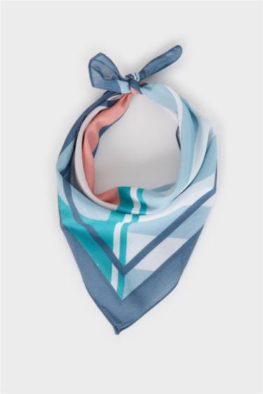 Әйелдерге тұтас басып шығарылған мақта бандана