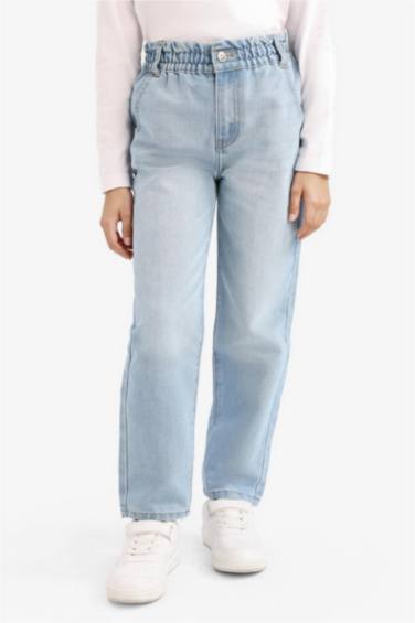 Girl Paperbag Standard Leg Jeans