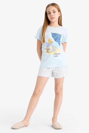 Girl Regular Fit 2 Piece Pajama Set