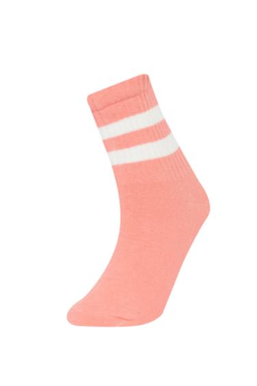 Girl 3 Piece Cotton Long Socks