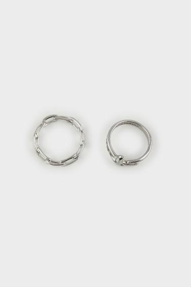 خاتم للرجال Atolyewolf x Defacto - قطعتين