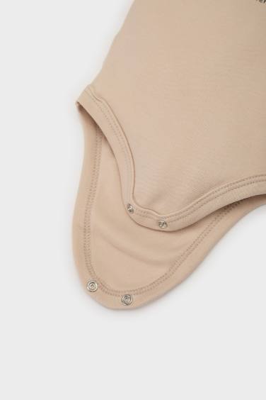 Baby Boy Newborn Printed Long Sleeve Snap Body