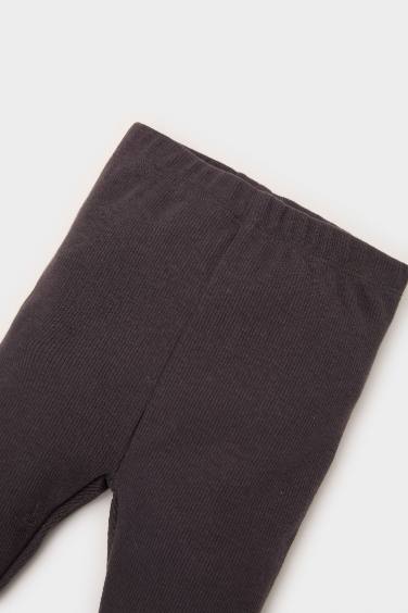 Baby Boy Basic Ribbed Camisole Trousers