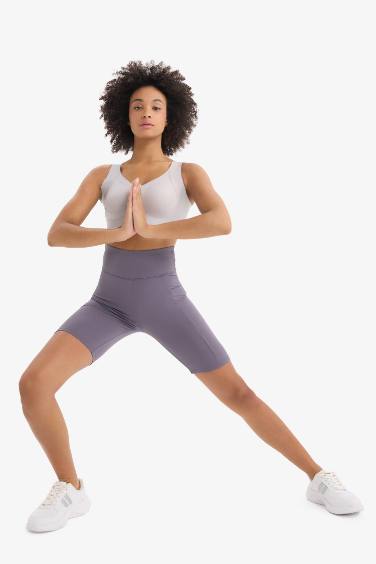 ليجن رياضي بايكر بنفسجي من DeFactoFit