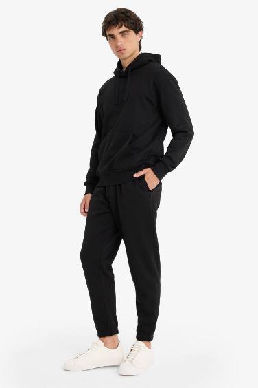 Regular Fit Tie Waist Jogger Sweatpants
