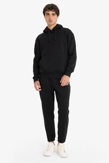 Regular Fit Tie Waist Jogger Sweatpants