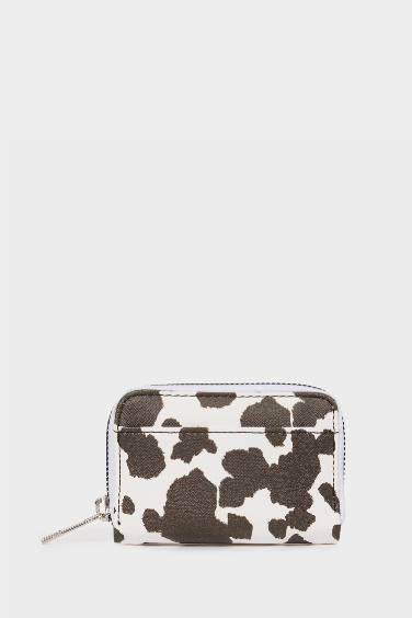 Woman Patterned Coin Wallet