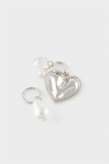 Woman 3 Piece Pearl Detailed Slipper Ornament