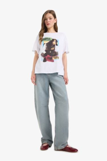 تيشيرت نص ردن اوفر سايز من بيلي إيليش