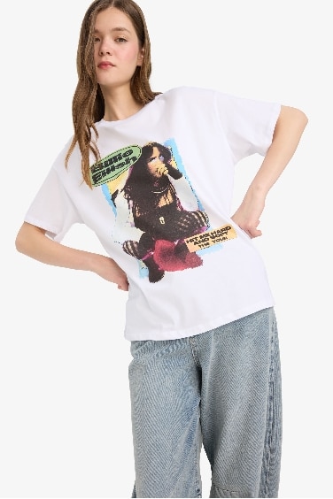 تيشيرت نص ردن اوفر سايز من بيلي إيليش