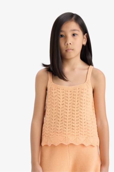 Girl Knitwear Tank Top