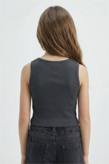 Girl Slim Fit Mickey & Minnie Licensed Tank Top