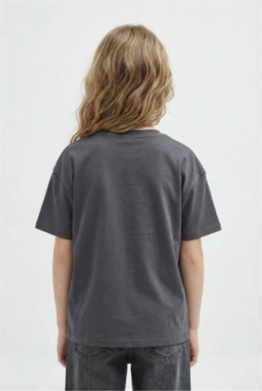 Қыздарға Bratz дөңгелек жаға қысқа жеңді Қысқа жеңді футболка