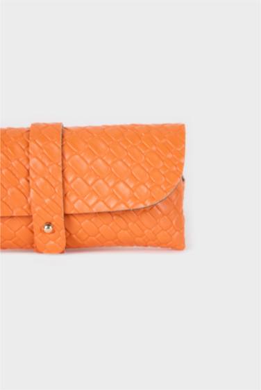 Kadın Örgü Desenli Güneş Gözlüğü Kılıfı