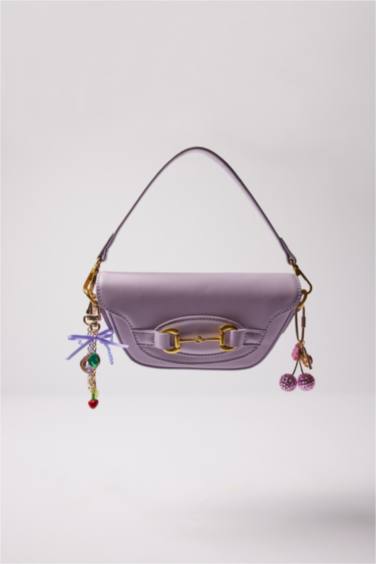 Woman Cherry Charm Keychain