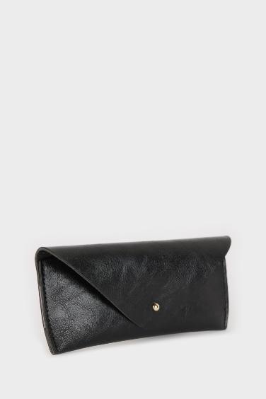 Unisex Faux Leather Sunglasses Case