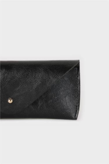 Unisex Faux Leather Sunglasses Case