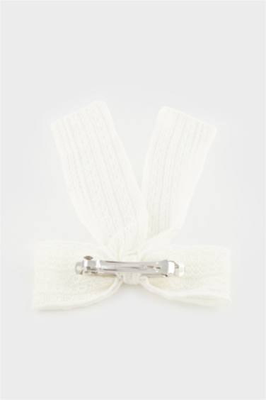 Kadın Dantel Görünümlü Çıtçıtlı Toka