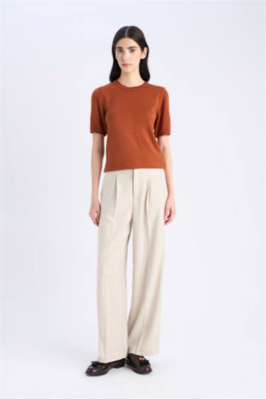 Regular Fit Crew Neck Pullover