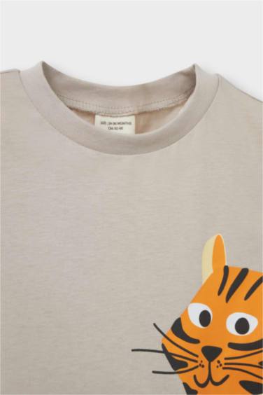 Baby Boy Animal Printed 2 Piece Set