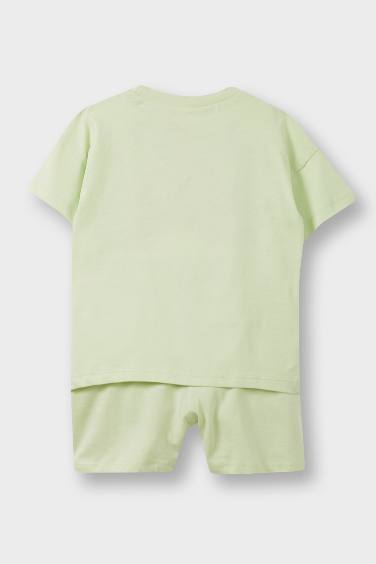 Baby Boy Printed T-Shirt Shorts 2 Piece Set