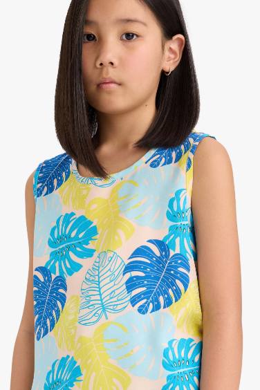 Girl Short Sleeve Blouse
