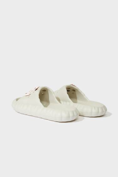 Woman Flat Sole Single Band Eva Slippers