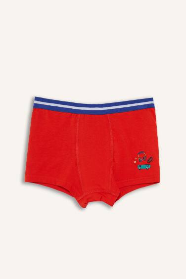 بوكسر اولادي أحمر - 3 قطع