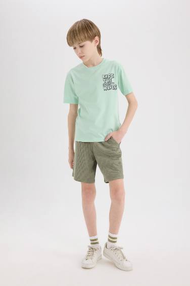 Boy Waffle Shorts