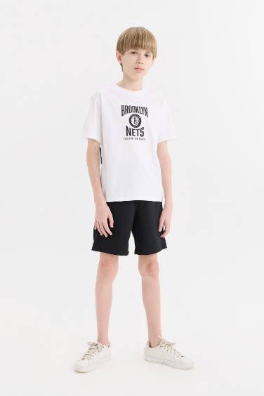 Boy Flexible Waist Shorts