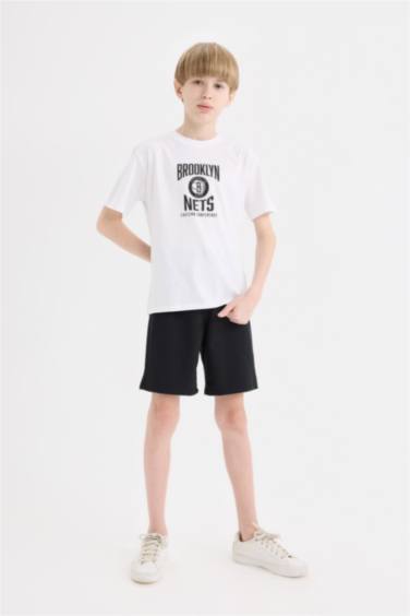 Boy Flexible Waist Shorts