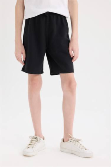 Boy Flexible Waist Shorts