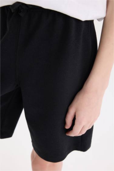 Boy Flexible Waist Shorts