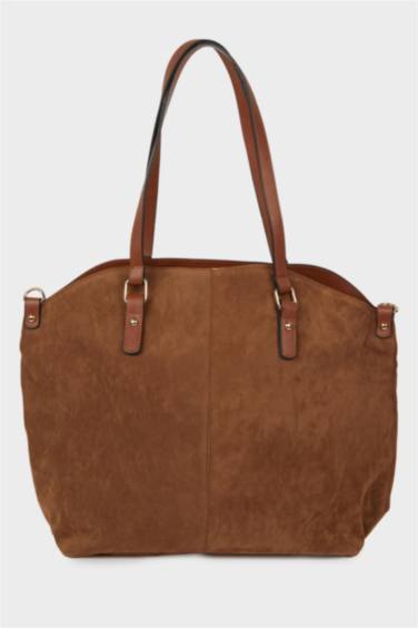 Woman Suede Shoulder Bag